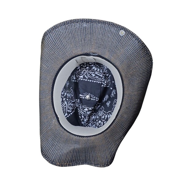 Peter Grimm True Character Western Cowboy Hat Black James O/S NWT - Picture 5 of 10